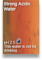 Strong Acidic Water